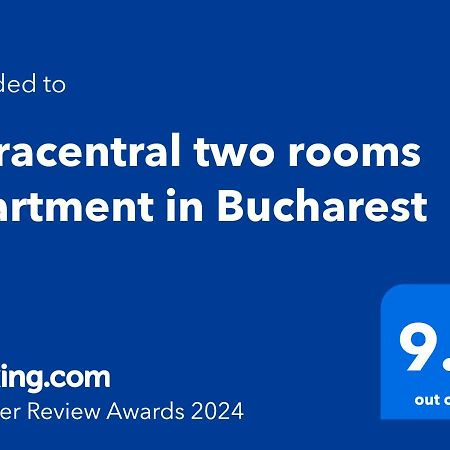 Ultracentral Two Rooms Apartment In Bukarest Exteriör bild